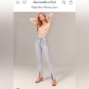 NWT!!Abercrombie and Fitch NWT jeans! They are high rise (The Skinny) size 30.